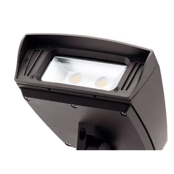 52 W 3000K Integrated LED Textured Architectural Bronze Aluminum C-Series Medium Flood Light | KIC16224AZT30