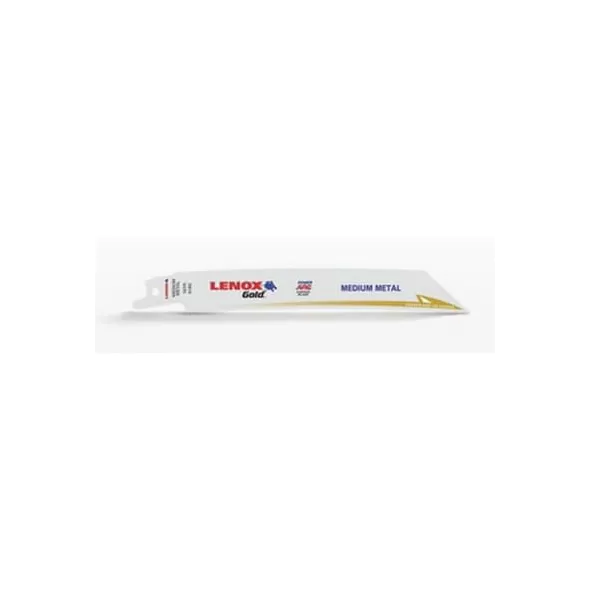 6" x 3/4" x 0.035" 14 TPI Titanium For Reciprocating Saw Blade | LNX614GR