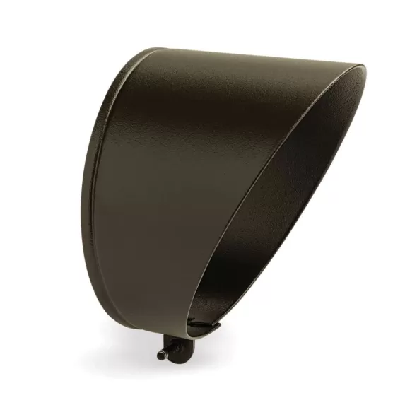 3.75" x 5" Textured Architectural Bronze Aluminum For 120 V 15241AZT 15241BKT 15241MST Die-Cast Aluminum Cowls PAR30 Medium Cowl
