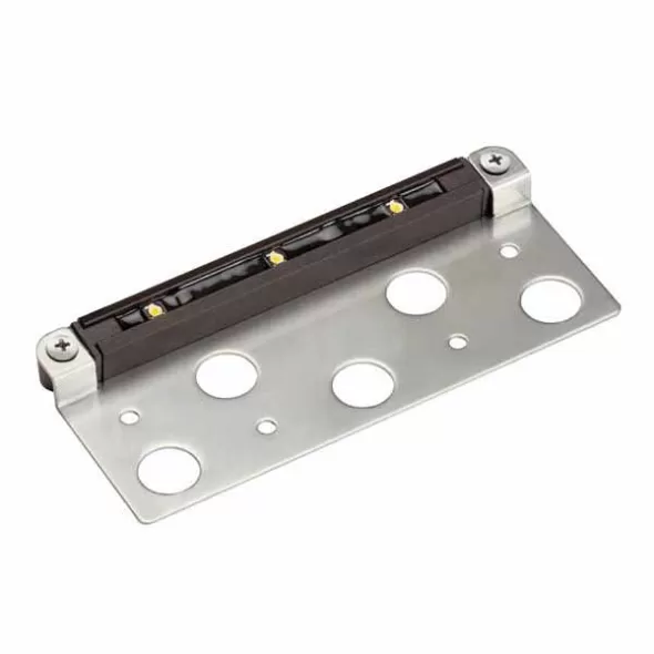 0.75 W 2700K Integrated LED Gray Aluminum with Bracket Hardscape Light | KIC15745GRY27