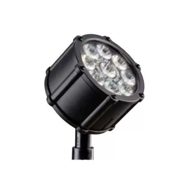 12.4 W 3000K Integrated LED Textured Architectural Bronze Die-Cast Aluminum Design Pro Series Accent Light | KIC15753AZT