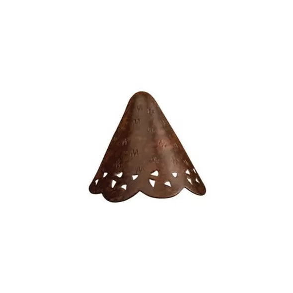 0.86 W 2700K Integrated LED Textured Tannery Bronze Aluminum Hammered Roof Deck Light | KIC15763TZT27R