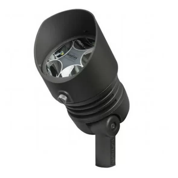 32.5 W 3000K Integrated LED Textured Black Die-Cast Aluminum Design Pro Series 35 Degrees Flood Beam Accent Light | KIC16007BKT30