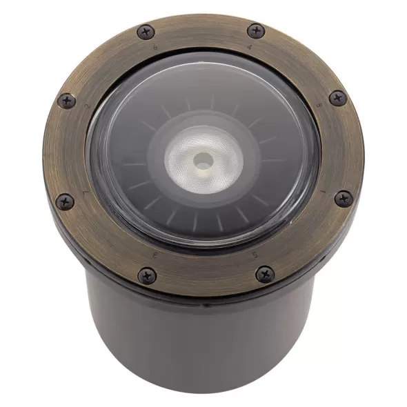 17 W 3000K Halogen Centennial Brass 15 Degrees Beam Accent Light | KIC16023CBR30