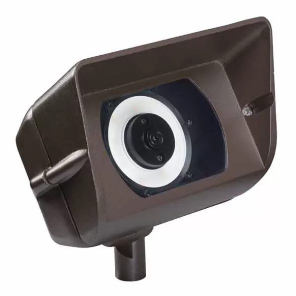 4.3 W 2700K Integrated LED Textured Black Aluminum Wall Wash Light | KIC16070BKT27R