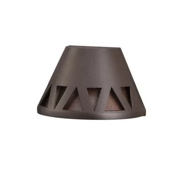 2.5 W 3000K Integrated LED Textured Architectural Bronze Deck Light | KIC16112AZT30