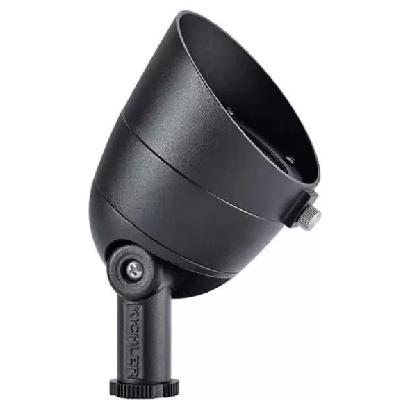 42 W 3000K Integrated LED Textured Black Aluminum 10 Degrees Spot Beam Accent Light | KIC16156BKT30
