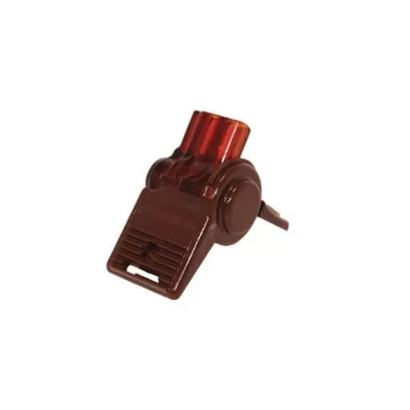 15 V 10 A 14-12 AWG 20-16 AWG Copper/Copper Brown 10/Bag Waterproof Lighting Splice Connector | KNGBLS10