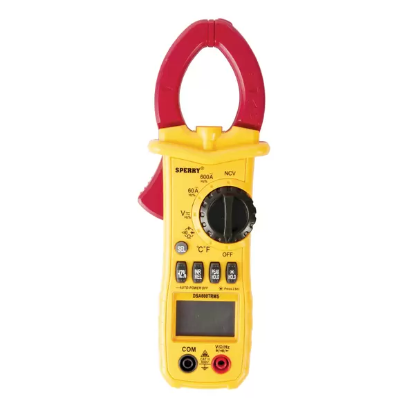 600 VAC/VDC Voltage 600 A Amperage True RMS Clamp Meter | KNGDSA600TRMS