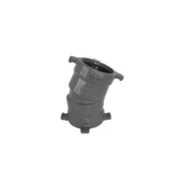 8" Gasketed Bell End Epoxy Coated Ductile Iron SB Series 22 Degrees Elbow | LEMSB822B