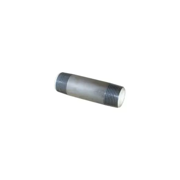 2" x 4" MPT Galvanized Steel Schedule 40 T-575 Dielectric Nipple | LGV301507