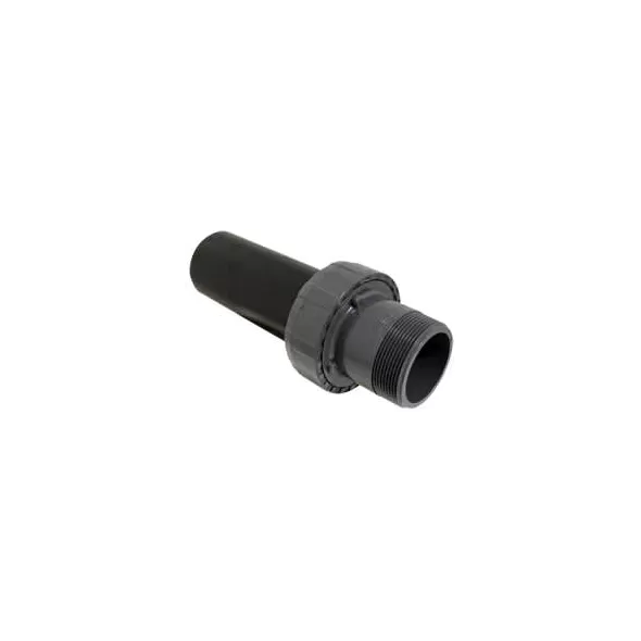 2" HDPE x MIPT Gray HDPE Transition Union | LSCP896020