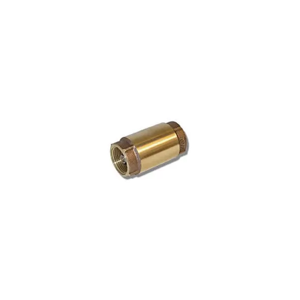 1-1/2" Threaded Lead-Free Brass 200 psi 525LF Series Spring Loaded Inline Check Valve | MAT525T07LF