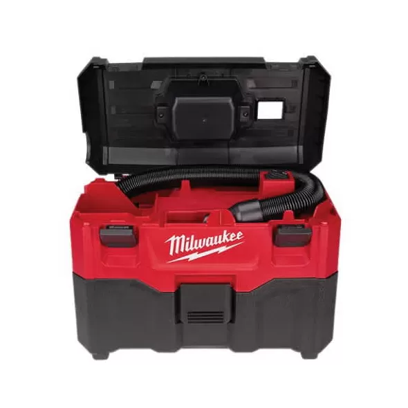 16.92" x 12.12" x 8.46" Plastic Black/Red Wet/Dry Vacuum Cleaner | MKE088020
