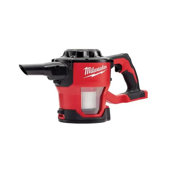16" x 8.62" x 7" Plastic Black/Red Compact Vacuum Cleaner | MKE088220