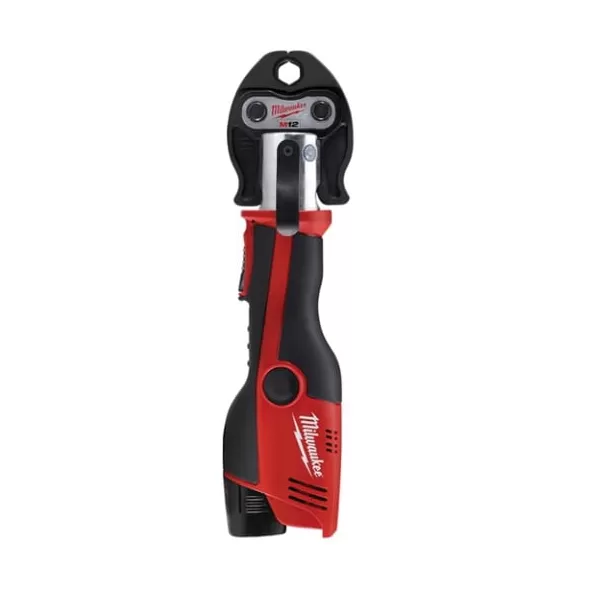 12.6" x 2.75" Rubber Handle Black/Red with Jaws Cordless Press Tool Kit | MKE247322