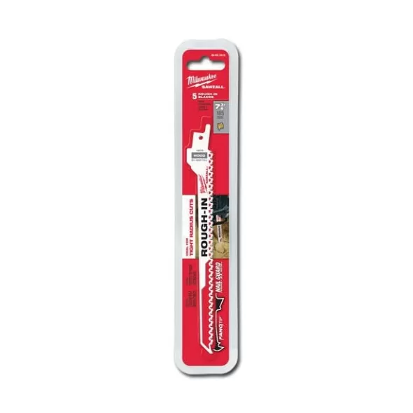 7-3/8" Bright Tapered Back For Reciprocating Saws Rough-In Blade | MKE48001610