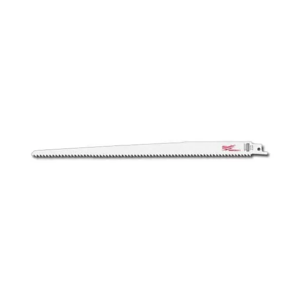 12" Bright Reciprocating Fleam Ground Tapered Back For Reciprocating Saws Saw Blade | MKE48005017