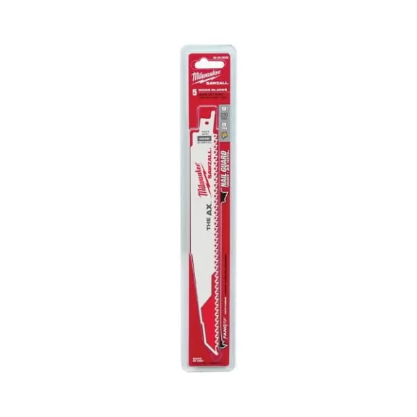 9" Bright Reciprocating Demolition Tapered Back For Reciprocating Saws Saw Blade | MKE48005026