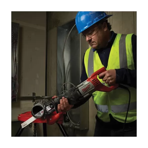 9" Bright Reciprocating Demolition Straight Back For Reciprocating Saws Masonry Material Most Metal Saw Blade | MKE48005713