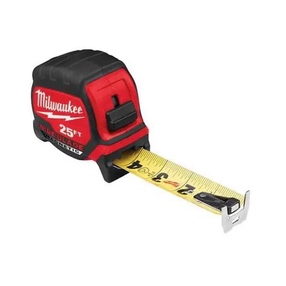 Wide Blade Magnetic Measure Tape | MKE48220225M