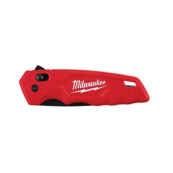 2.95" x 0.04" Stainless Steel Blade Plastic Handle Spring Assisted Folding Knife | MKE48221530