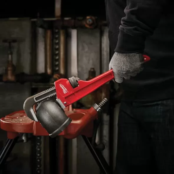 14" Steel Ergonomic Pipe Wrench | MKE48227114