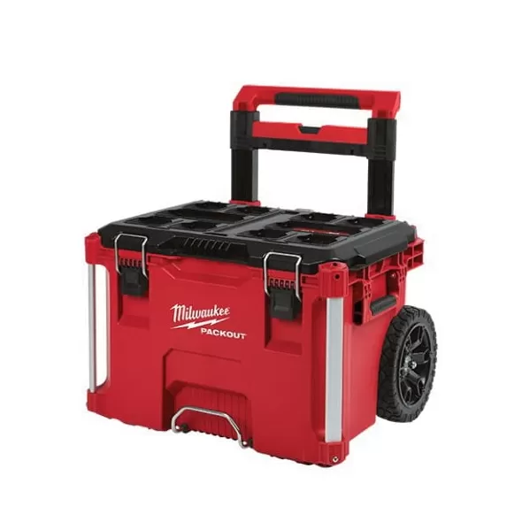 18.6" x 22.1" x 25.6" Exterior 13" x 14" x 19" Interior Rolling Tool Box | MKE48228426