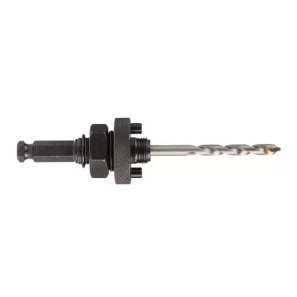 1-3/8" x 6-9/16" Black/Silver Hole Saw Arbor | MKE49569305