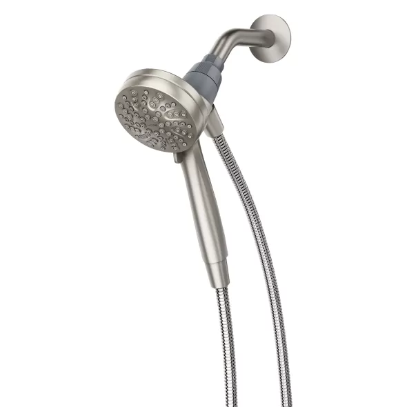 1/2" IPS 3-1/2" x 9-1/2" Metal Brushed Nickel Eco-Performance Hand Shower | MON26100EPSRN