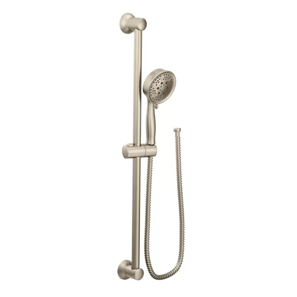 4-3/8" x 9-11/16" Metal Brushed Nickel Eco-Performance Handheld Shower | MON3667EPBN