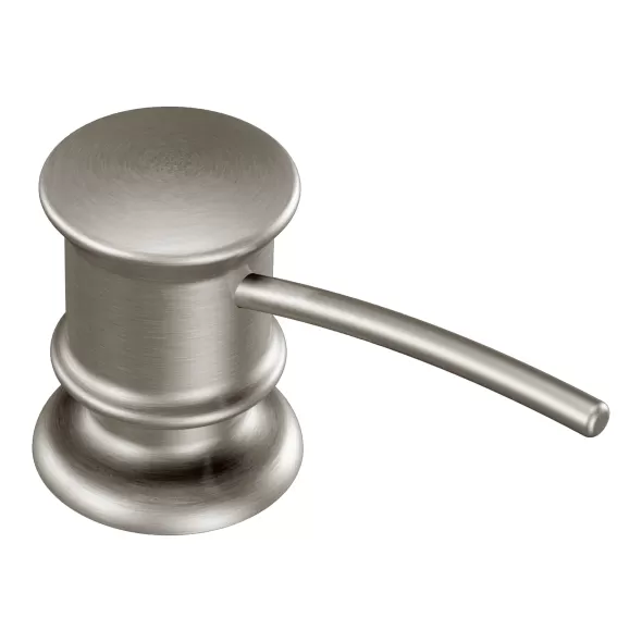 18 Ounce Spot-Resist Stainless Steel Metal Soap/Lotion Dispenser | MON3944SRS