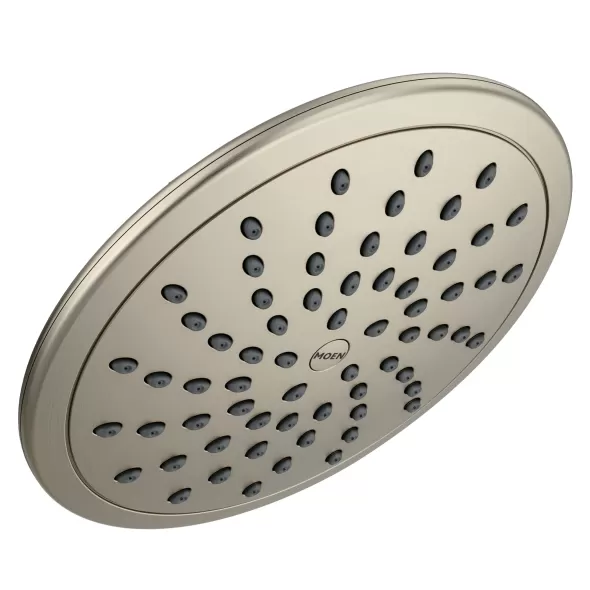 1/2" IPS 8" Plastic Brushed Nickel Standard Spray Head | MON6345BN