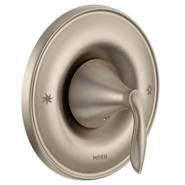 7" Metal Brushed Nickel Eva 1-Handle Valve Only Trim | MONT2131BN