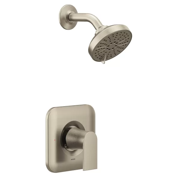 1/2" IPS Copper 4-1/2" Metal Brushed Nickel Eco-Performance Shower Only Trim | MONT2472EPBN
