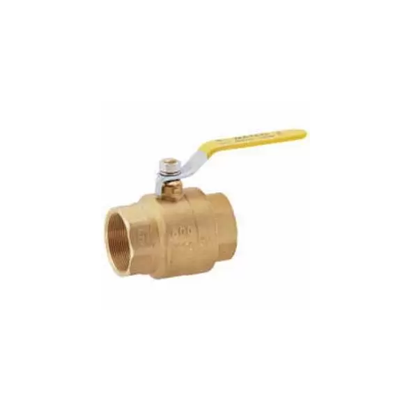 1/2" Threaded Lead Forged Brass 600 psi Ball Valve | MAT759T03