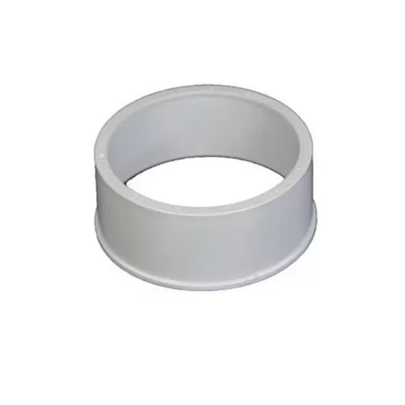 3" DWV SPT x S&D Hub White PVC DWV to Sewer and Drain Solvent Weld Adapter Bushing | NDP2P41