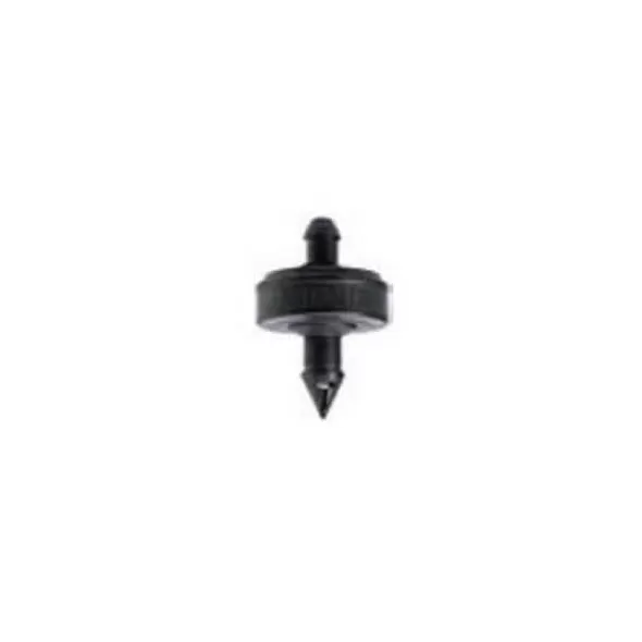 0.16 to 0.17" x 0.16" Self-Piercing Barb 1 gph Black Point Source Pressure Compensating Emitter | NEESPCV10100