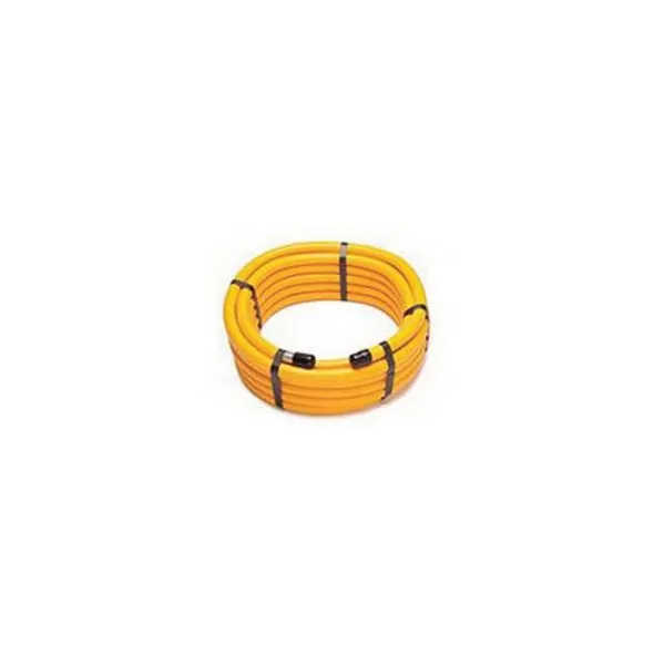 3/4" x 75' 304 Stainless Steel Polyethylene Yellow Flexible Corrugated Gas Tubing | PFXPFCT3475