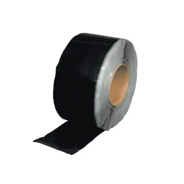 100" x 6" EPDM Black Peel and Stick Roll Cured Cover Strip | PNXCCOVERSTRIP