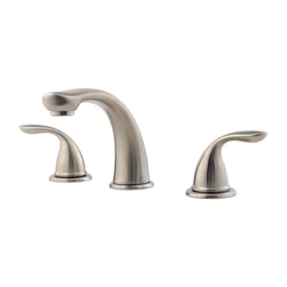 5-15/32" Zinc Brushed Nickel 2-Handle Pfirst Series Complete Roman Tub Trim | PPF1T6510K