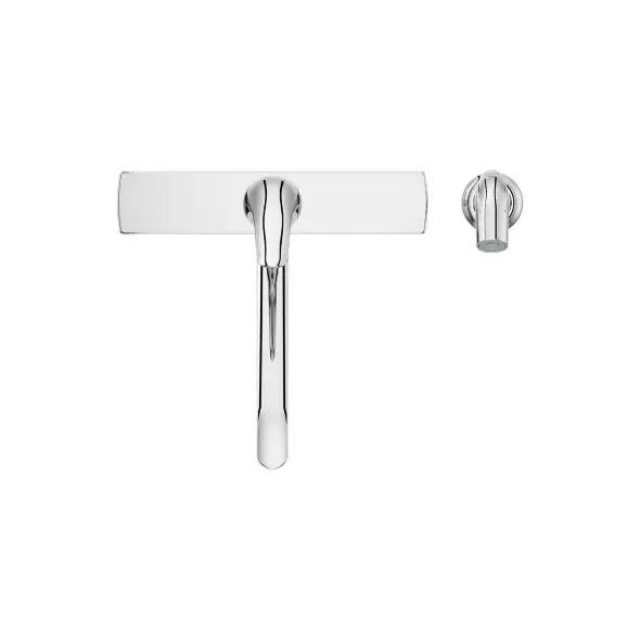 1/2" NPSM 10" x 6-5/16" Brass Polished Chrome 1-Handle Pfirst Series Kitchen Faucet | PPFG1344444