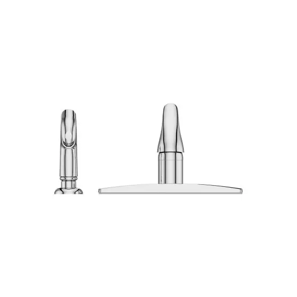 1/2" NPSM 10" x 6-5/16" Brass Polished Chrome 1-Handle Pfirst Series Kitchen Faucet | PPFG1344444