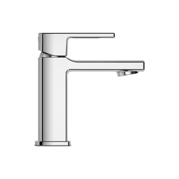 1/2" NPSM 5-15/16" x 1-9/16" Metal Polished Chrome Deckard Series Single Control Bathroom Faucet | PPFLG42DAPC