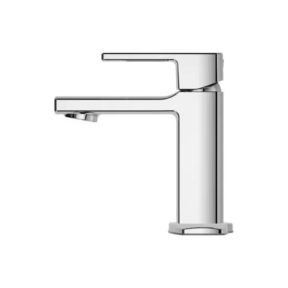 1/2" NPSM 5-15/16" x 1-9/16" Metal Polished Chrome Deckard Series Single Control Bathroom Faucet | PPFLG42DAPC