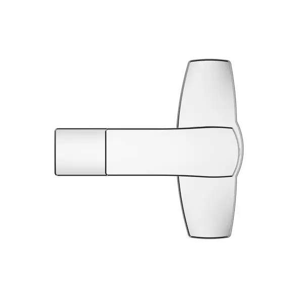 1/2" NPSM 5-15/16" x 1-9/16" Metal Polished Chrome Deckard Series Single Control Bathroom Faucet | PPFLG42DAPC