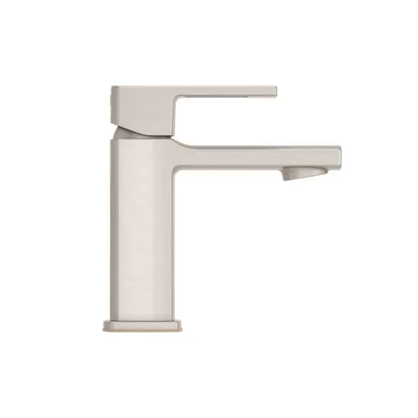 1/2" NPSM 5-15/16" x 1-9/16" Metal Brushed Nickel Deckard Series Single Control Bathroom Faucet | PPFLG42DAPK