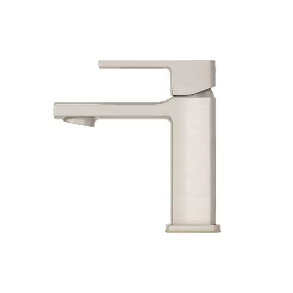1/2" NPSM 5-15/16" x 1-9/16" Metal Brushed Nickel Deckard Series Single Control Bathroom Faucet | PPFLG42DAPK