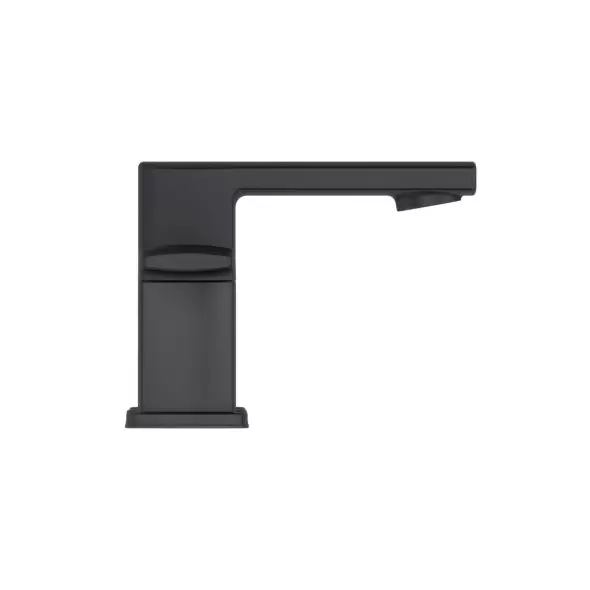1/2" NPSM 4-5/8" Metal Matte Black 2-Handle Deckard Series Widespread Bathroom Faucet | PPFLG49DAPB