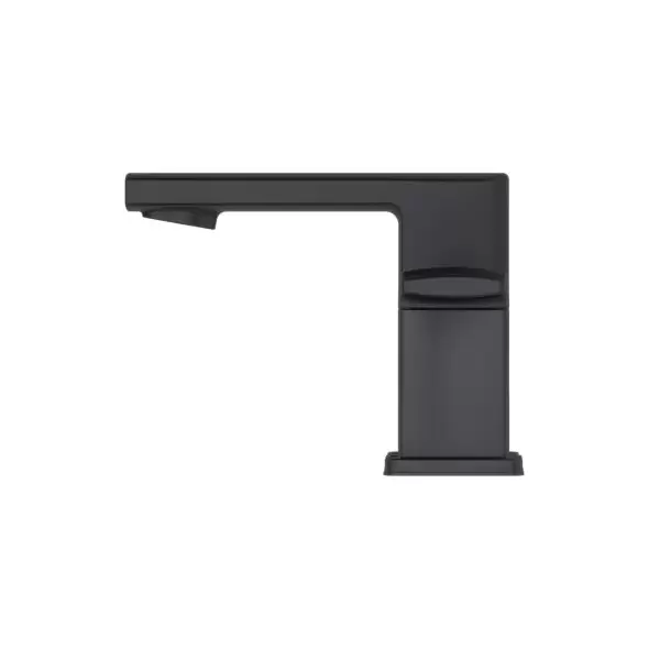 1/2" NPSM 4-5/8" Metal Matte Black 2-Handle Deckard Series Widespread Bathroom Faucet | PPFLG49DAPB
